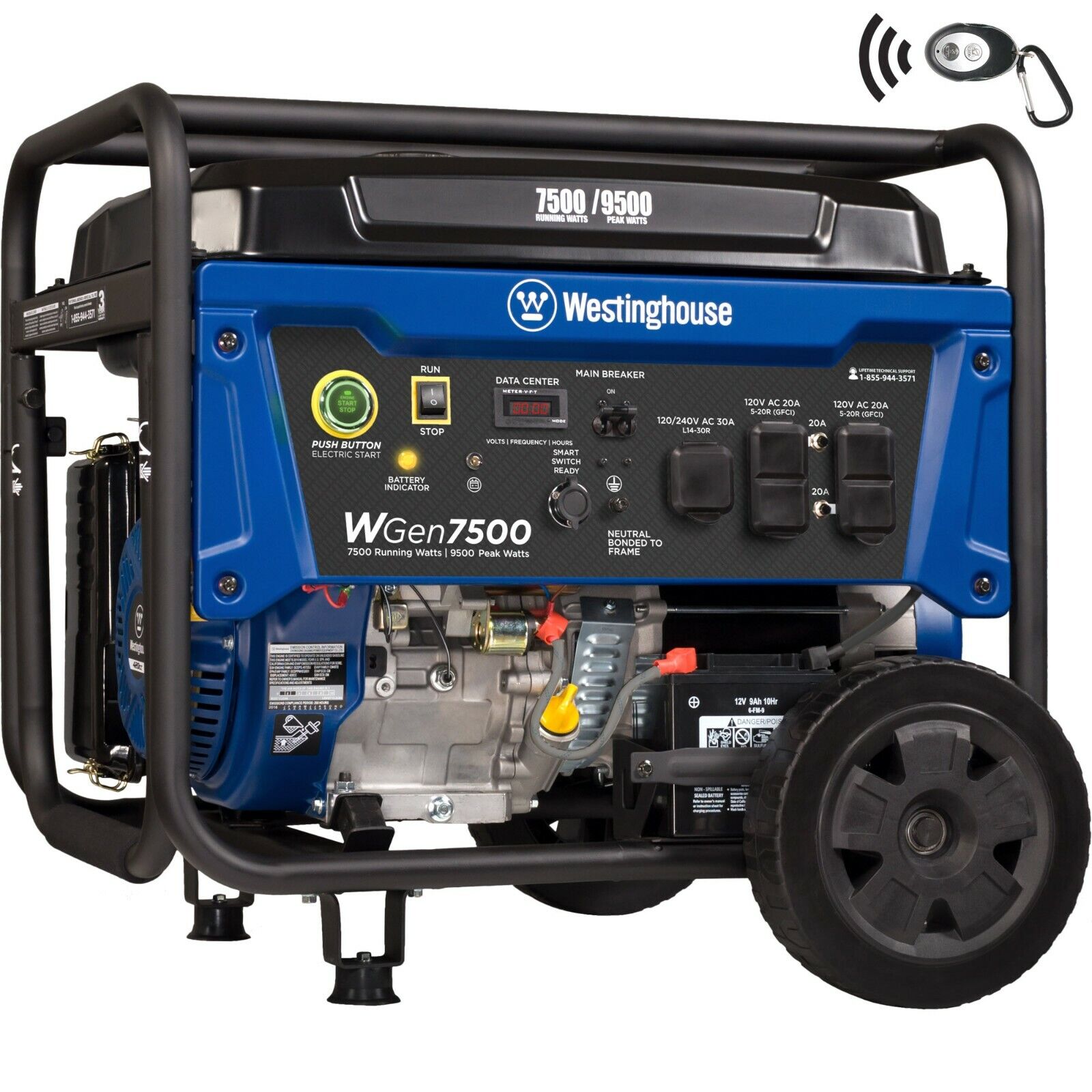 1. Westinghouse Wgen7500 Portable Generator