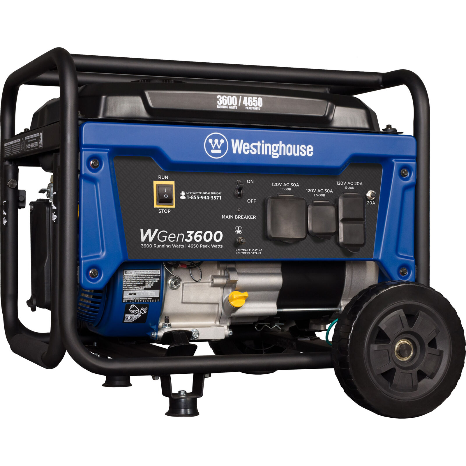 2. Westinghouse Wgen3600V Portable Generator