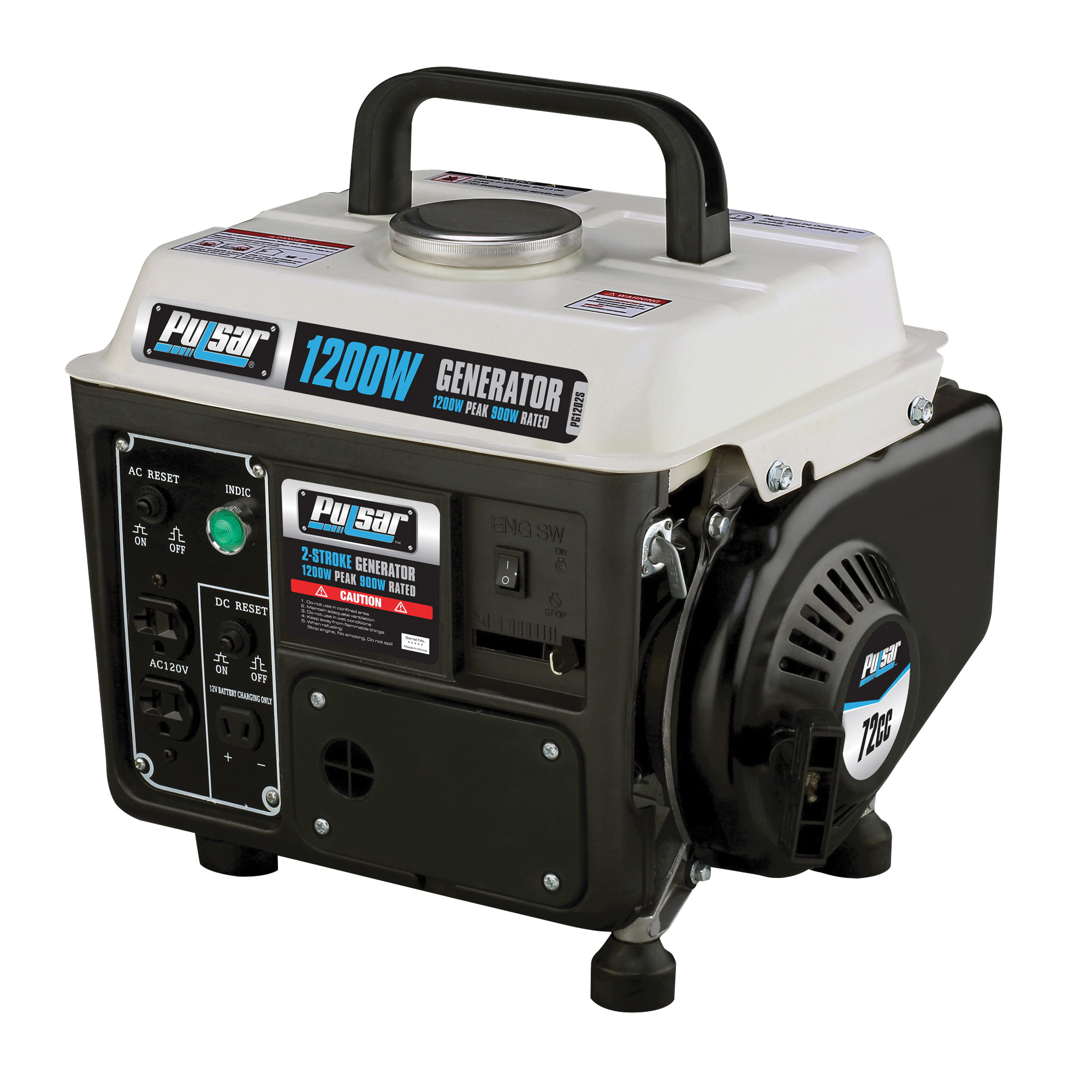 4. Pulsar Pg1202S 1200-Watt Portable Generator