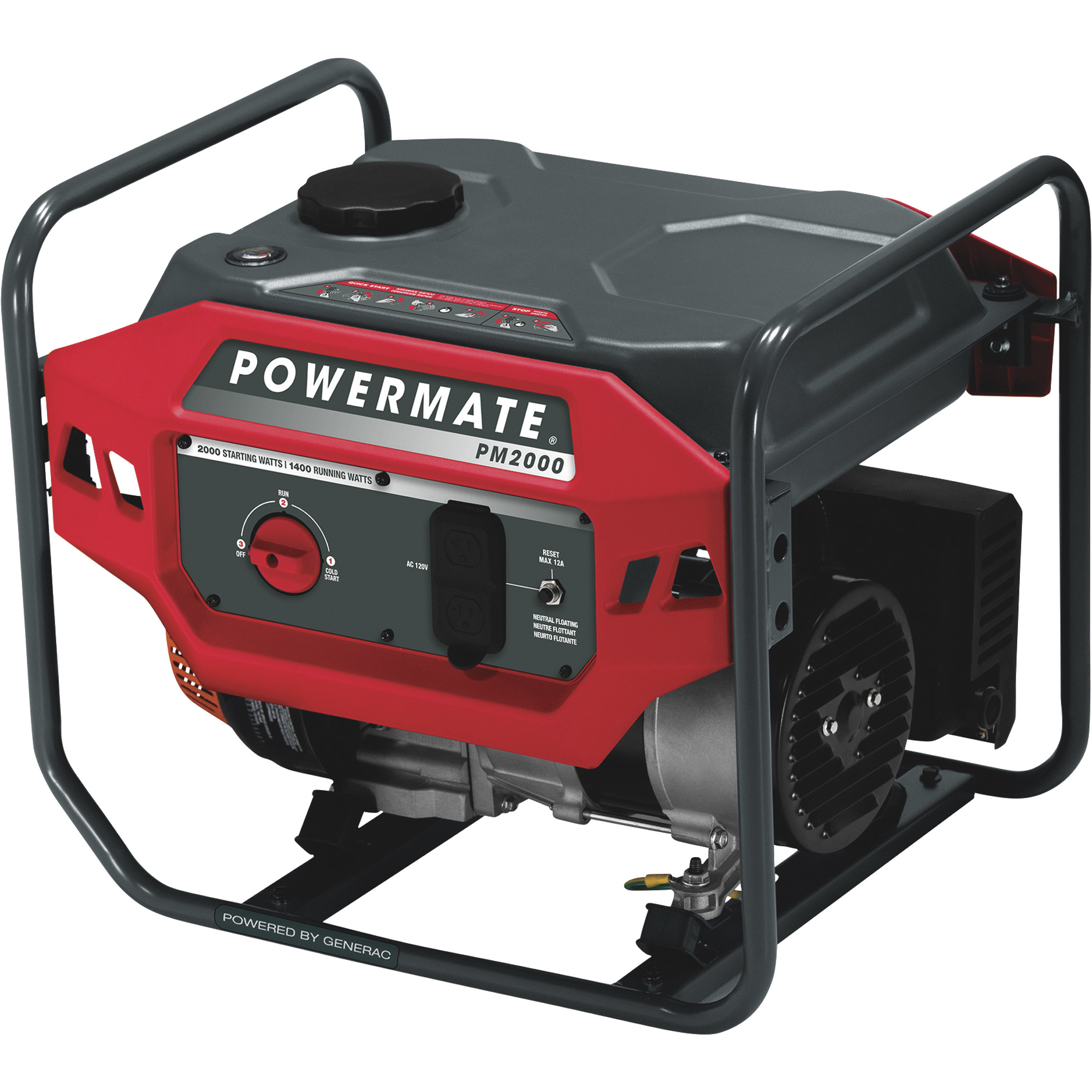 Specifications Of Powermate Generator 2000