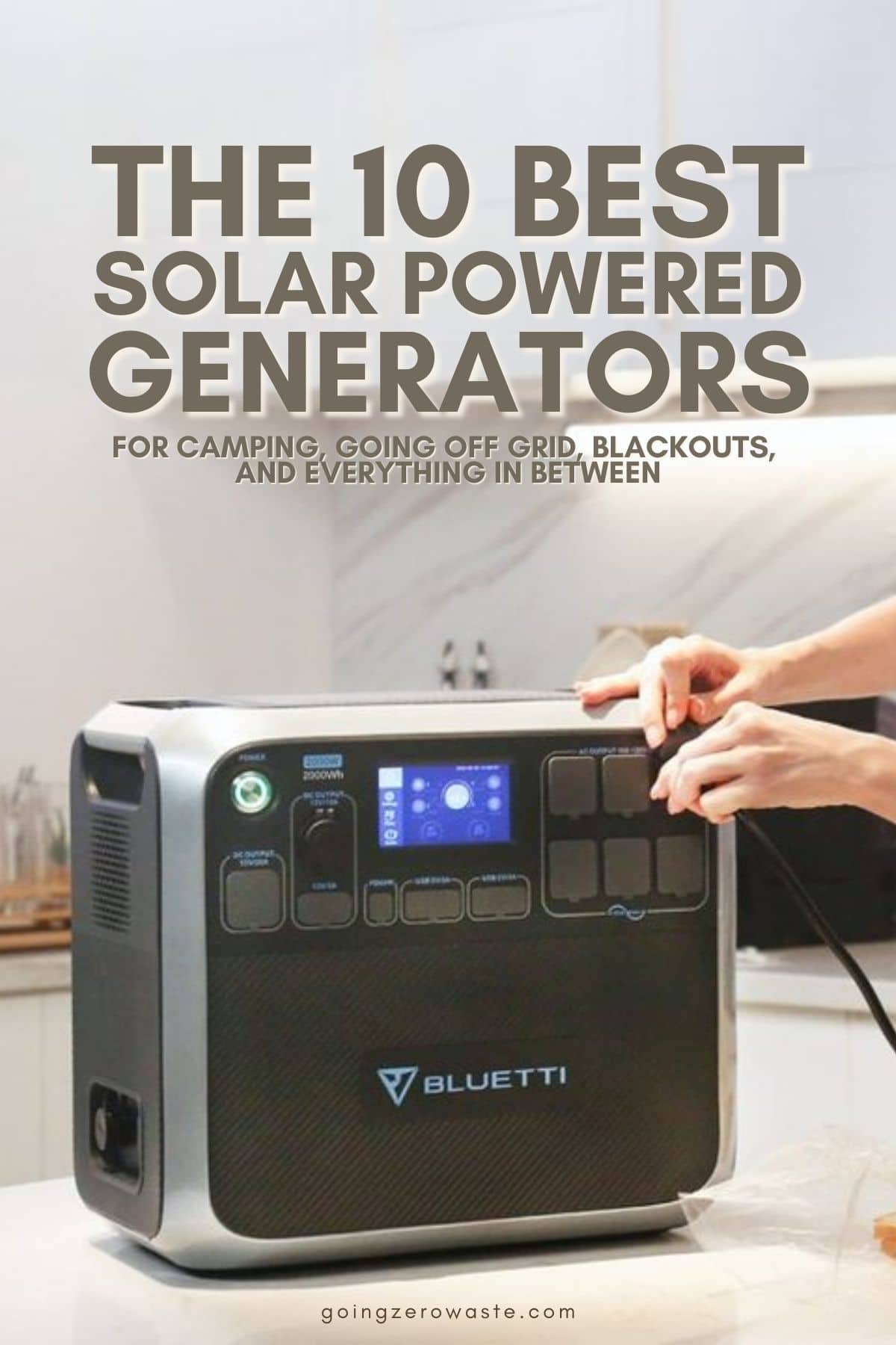 Types Of Solar Generators